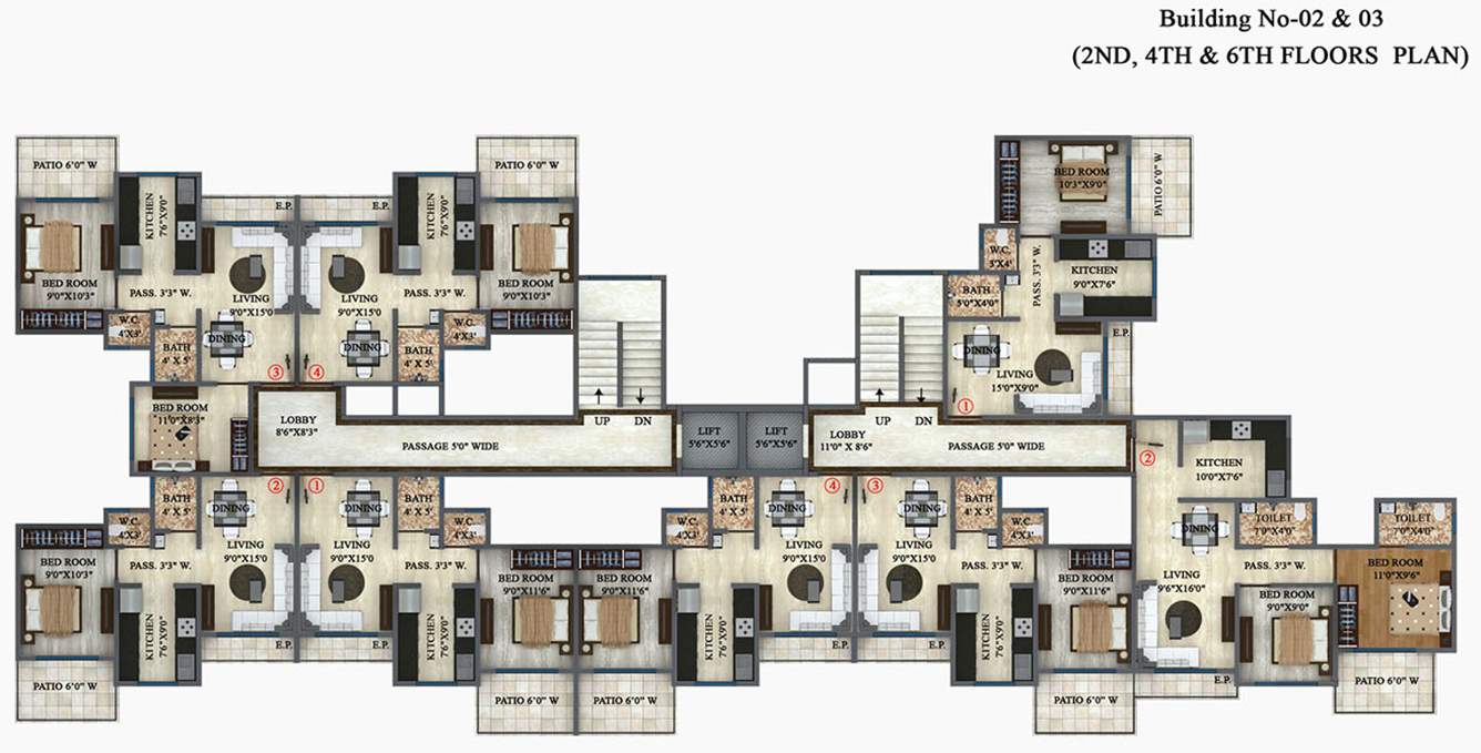 Images for Cluster Plan of Shankheshwar Platinum Phase 1