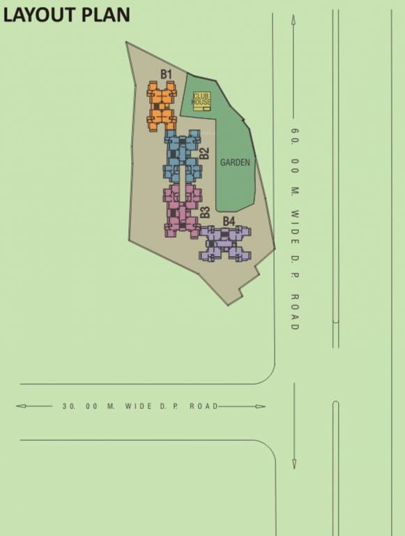 Images for Layout Plan of Sai Shrushti Heights B4
