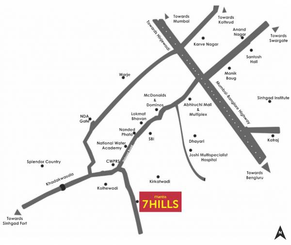  7-hills-phase-i Location Plan