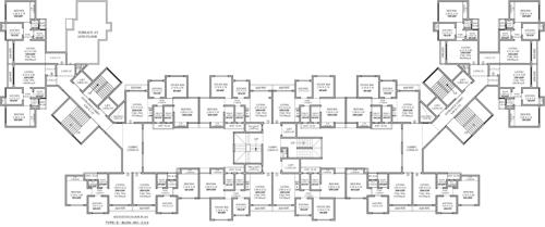 Images for Cluster Plan of Samrin Sudama Regency Building No 2 3 4