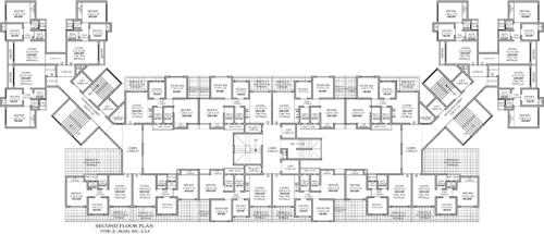 Images for Cluster Plan of Samrin Sudama Regency Building No 2 3 4