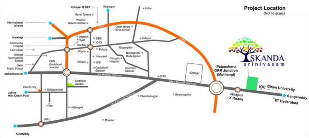  skanda srinivasam Location Plan