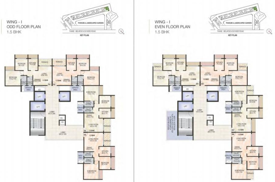 Images for Cluster Plan of Akshar Akshar Green World