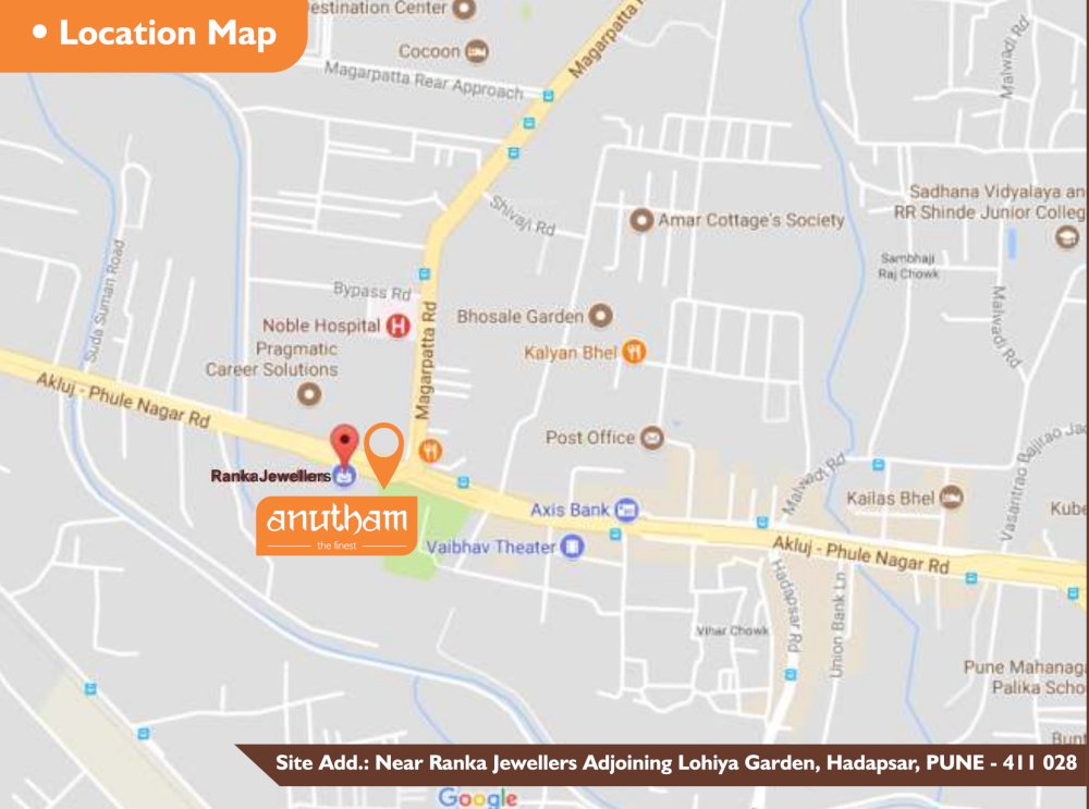  anutham phase 1 Location Plan
