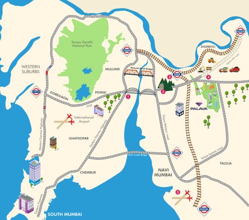  palava-fontana-c-to-h Images for Location Plan of Lodha Palava Fontana C To H
