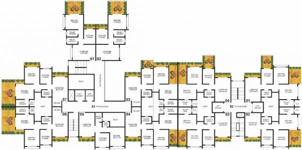 Images for Cluster Plan of Mohan Willows II