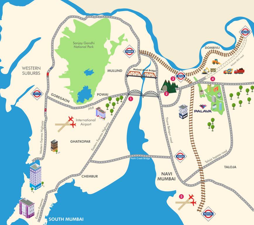 Images for Location Plan of Lodha Fontana A B I And J