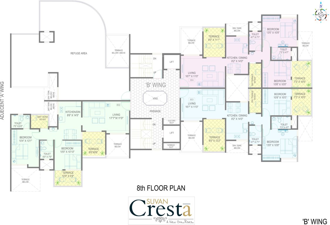  cresta phase b Images for Cluster Plan of Suvan Cresta Phase B