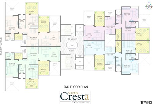  cresta-phase-b Images for Cluster Plan of Suvan Cresta Phase B