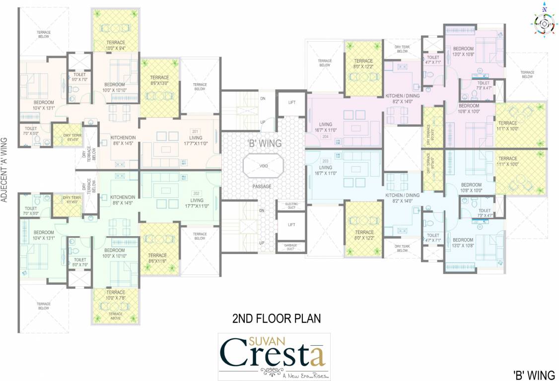  cresta phase b Images for Cluster Plan of Suvan Cresta Phase B