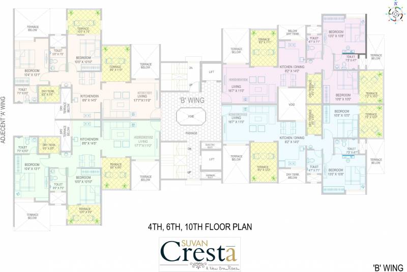  cresta-phase-b Images for Cluster Plan of Suvan Cresta Phase B