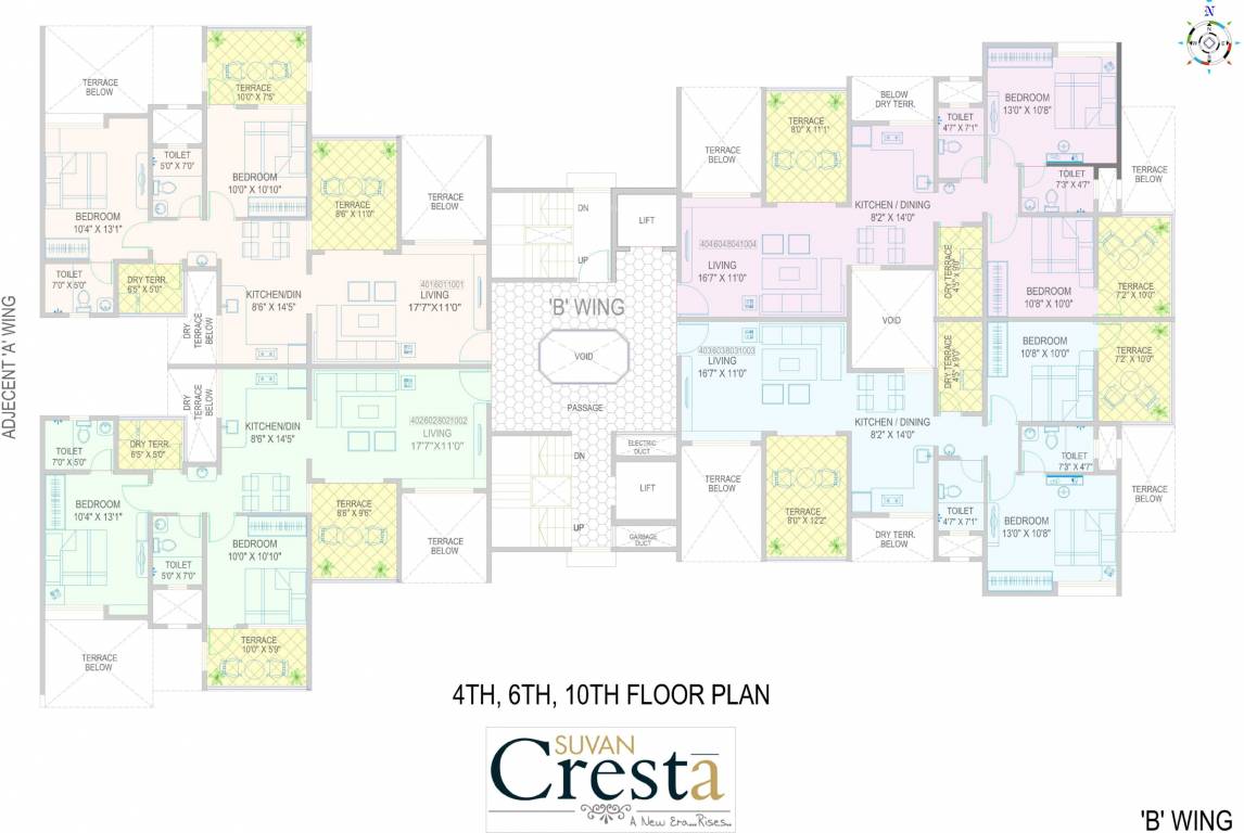  cresta phase b Images for Cluster Plan of Suvan Cresta Phase B