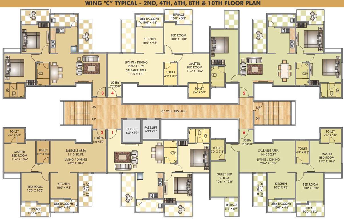  kingston aura Images for Cluster Plan of Vedant Kingston Aura A B C D E