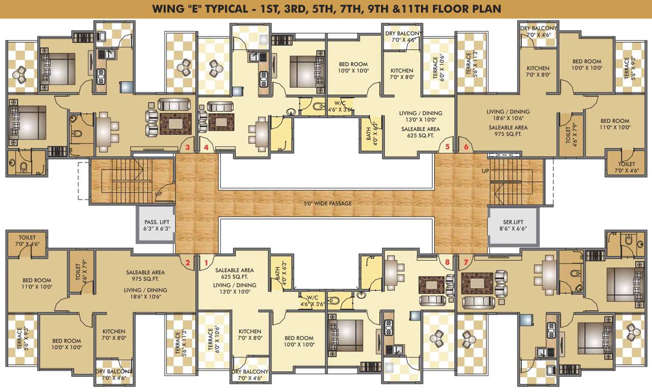  kingston aura Images for Cluster Plan of Vedant Kingston Aura A B C D E