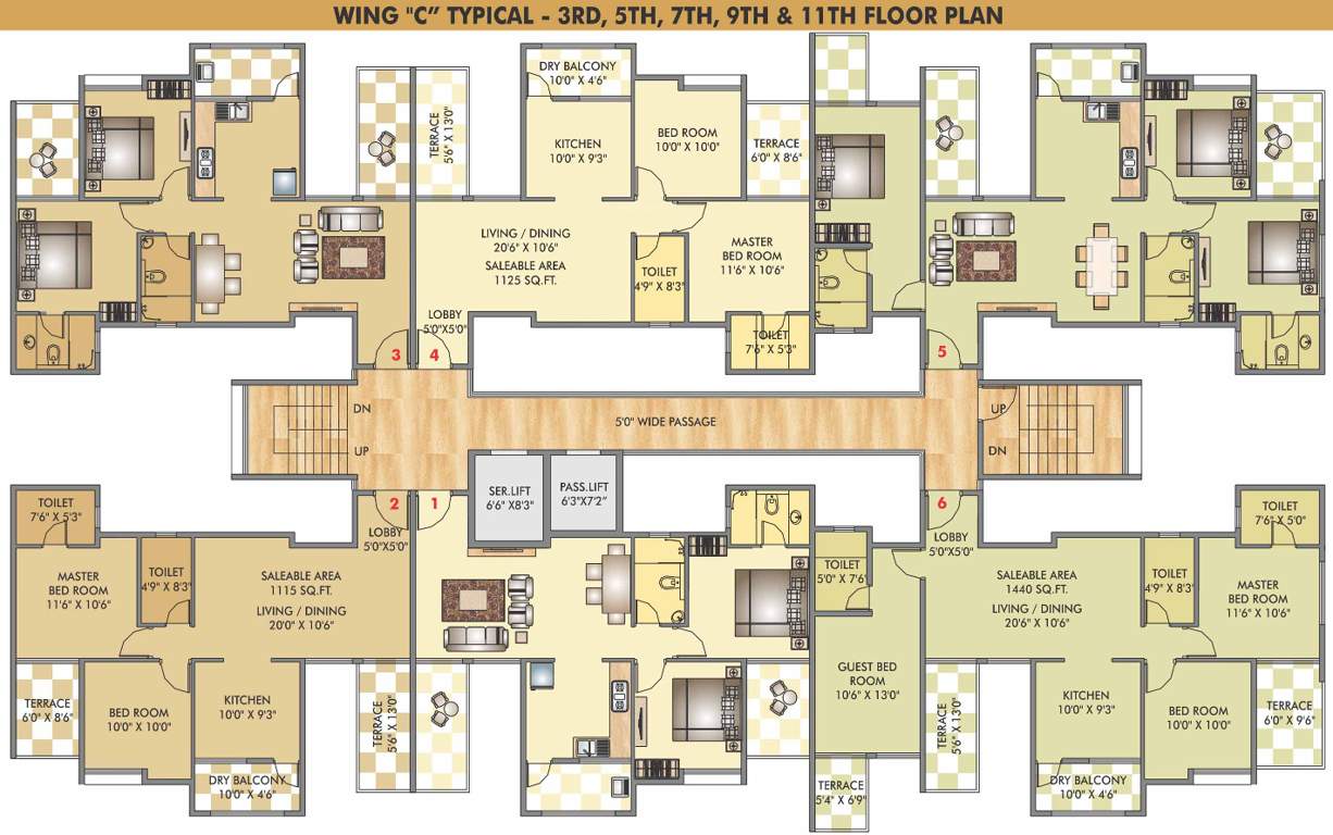  kingston aura Images for Cluster Plan of Vedant Kingston Aura A B C D E