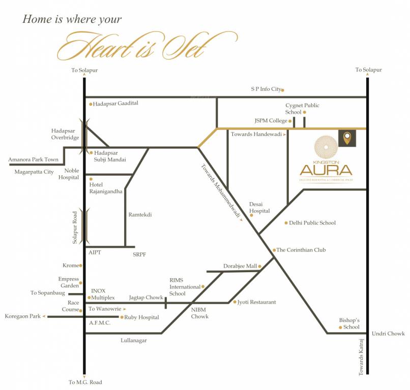  kingston aura  Location Plan