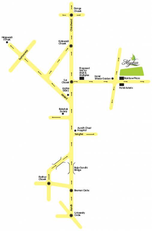 Images for Location Plan of Mantri Mantri Mystica A Part