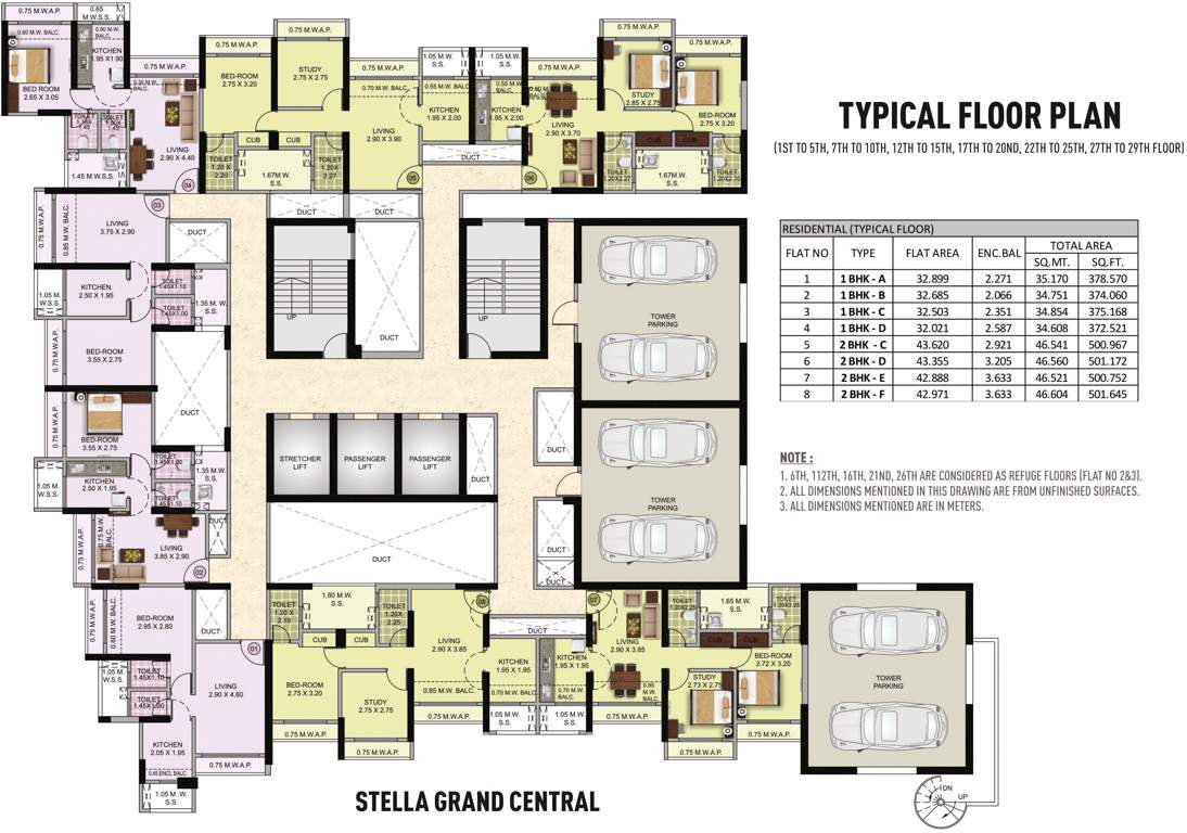 Images for Cluster Plan of Puraniks Stella Grand Central