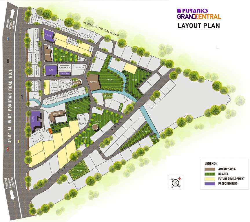 Images for Layout Plan of Puraniks Stella Grand Central