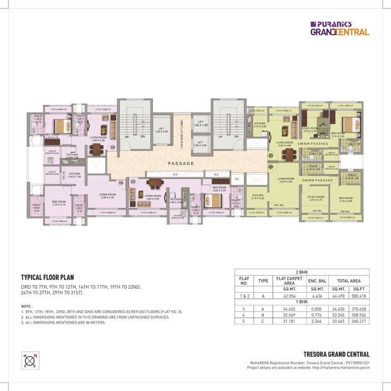 tresora grand central Tresora Grand Central Cluster Plan