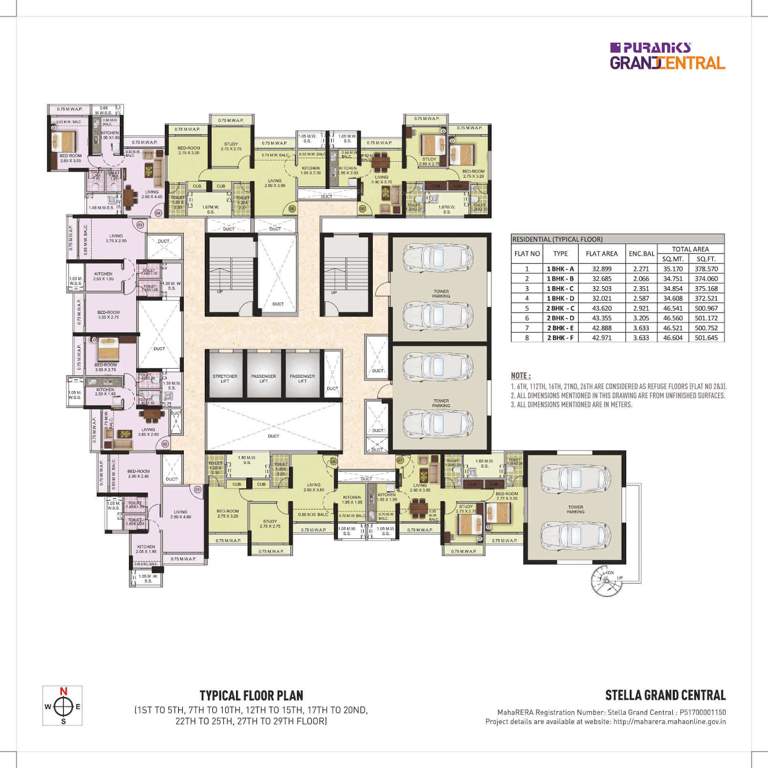 tresora grand central Tresora Grand Central Cluster Plan