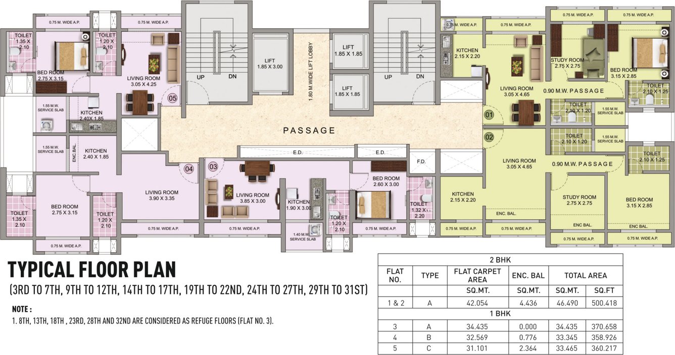 Images for Cluster Plan of Puraniks Tresora Grand Central