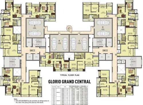 Images for Cluster Plan of Puraniks Glorio Grand Central
