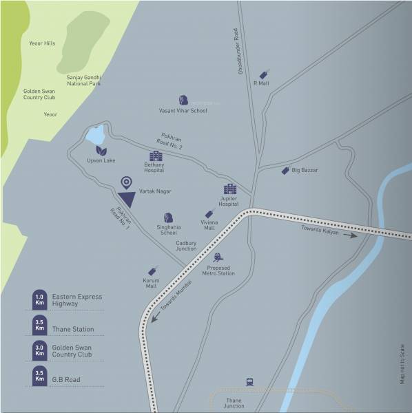 Images for Location Plan of Puraniks Glorio Grand Central