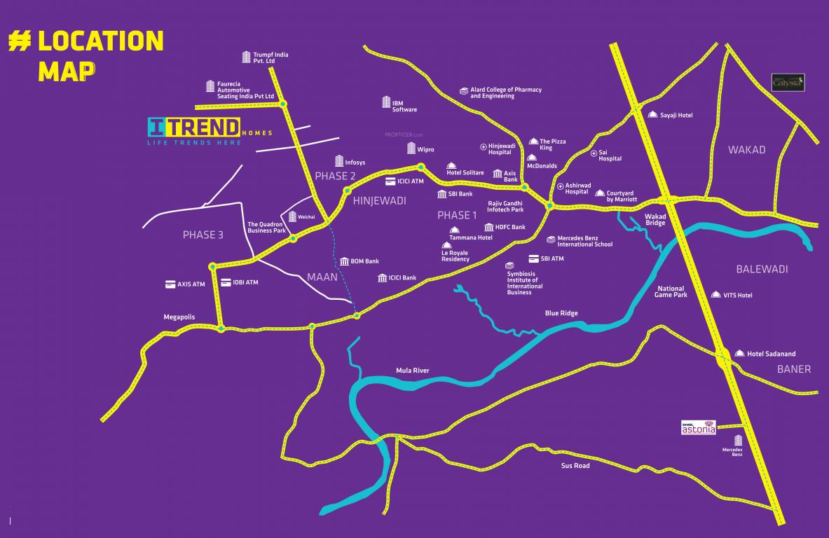  itrend homes phase i Location Plan