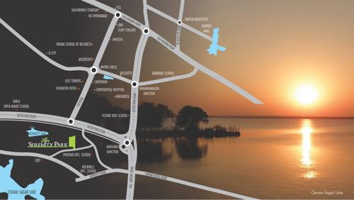  serenity-park Images for Location Plan of Qualitas Serenity Park