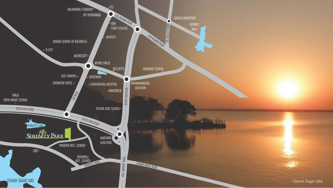  serenity park Images for Location Plan of Qualitas Serenity Park