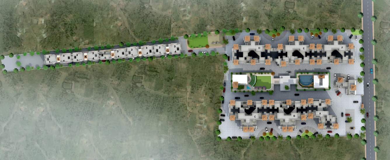 Images for Layout Plan of GK Royale Rahadki Greens New Phase 1 AND 2 BHK Energy Homes