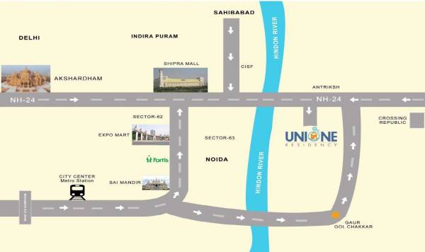 Images for Location Plan of Vikram Unione Residency