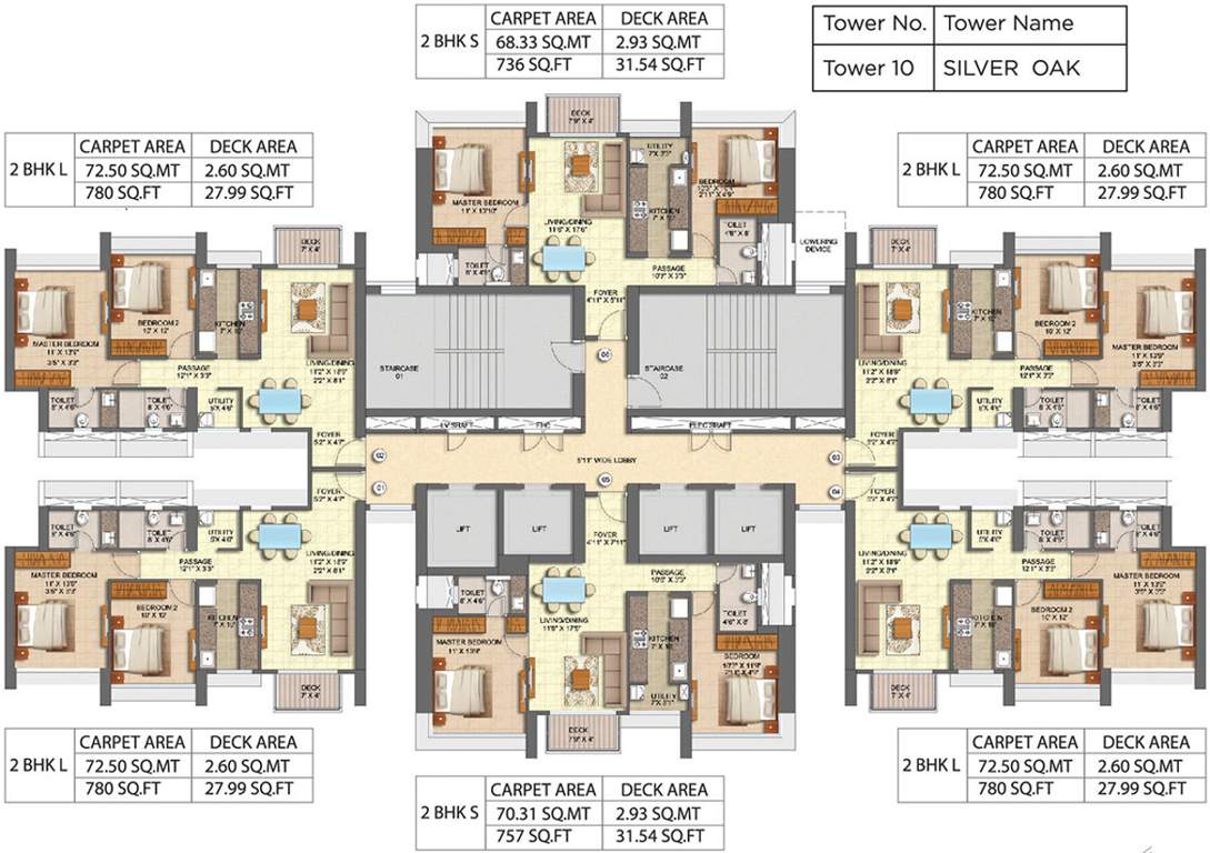  runwal forests tower 9 to 11 Images for Cluster Plan of Runwal Forest Tower 9 To 11