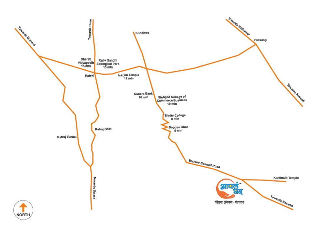 Images for Location Plan of Maple Aapla Ghar Kondhwa Annex Phase I