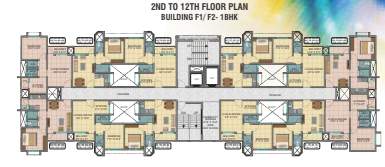  dwarka project 4 E1 Cluster Plan