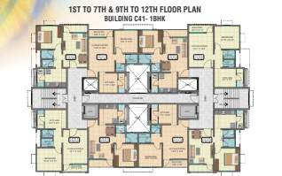  dwarka project 4 E1 Cluster Plan