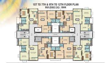  dwarka project 4 E1 Cluster Plan