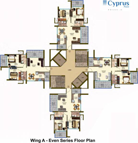 Images for Cluster Plan of Kanakia Cyprus