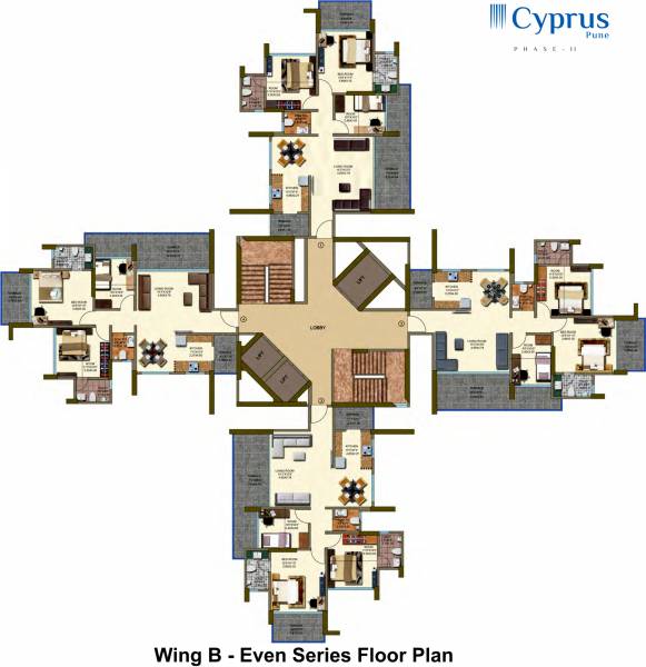 Images for Cluster Plan of Kanakia Cyprus