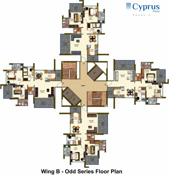 Images for Cluster Plan of Kanakia Cyprus