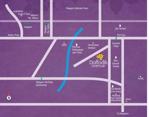 Images for Location Plan of Sree Daffodils Avenue Phase 1