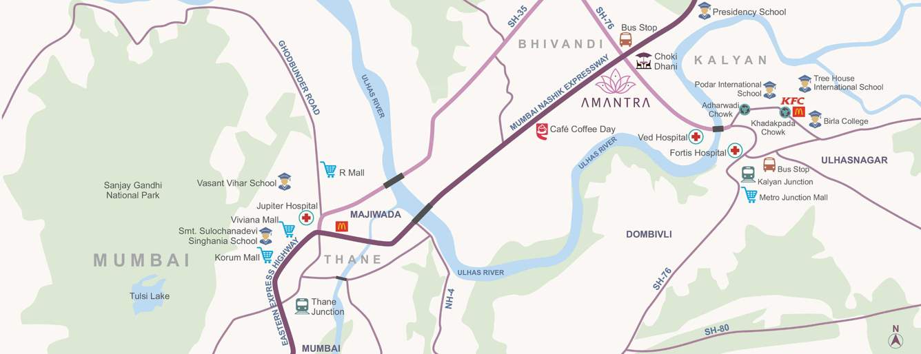  amantra phase 2 Images for Location Plan of TATA Amantra Phase 2