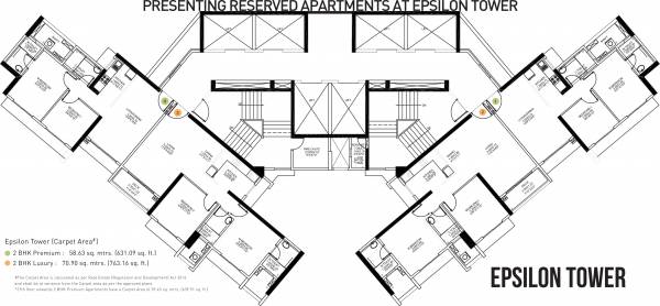 Images for Cluster Plan of SD Building No 3 Wing A Epsilon