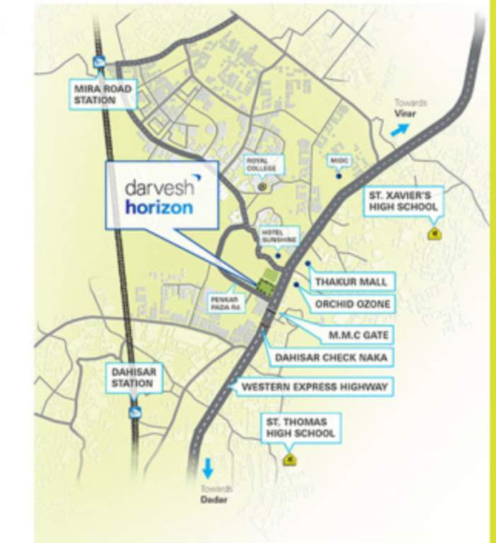 darvesh horizon Location Plan