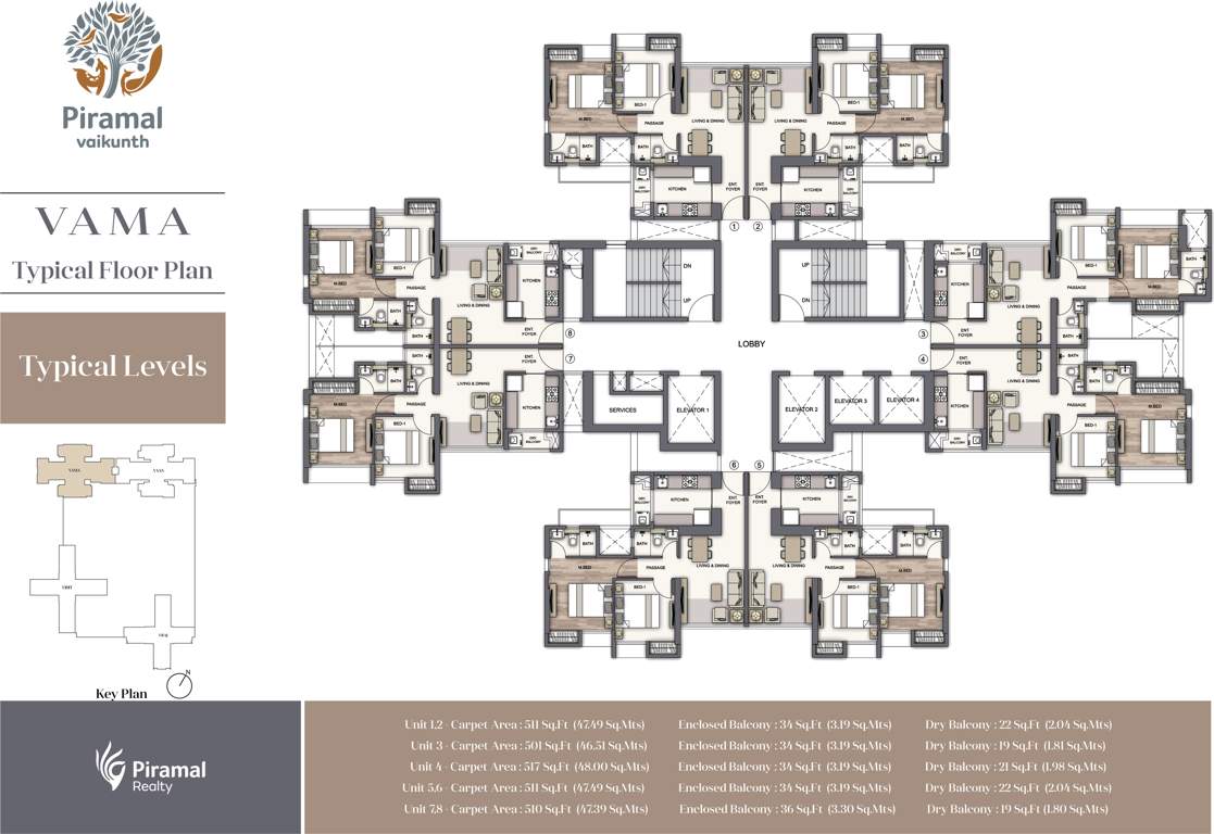 vaikunth cluster 4a Images for Cluster Plan of Piramal Vaikunth Cluster 4A