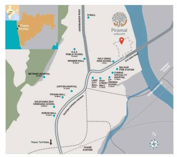  vaikunth-cluster-4a Location Plan