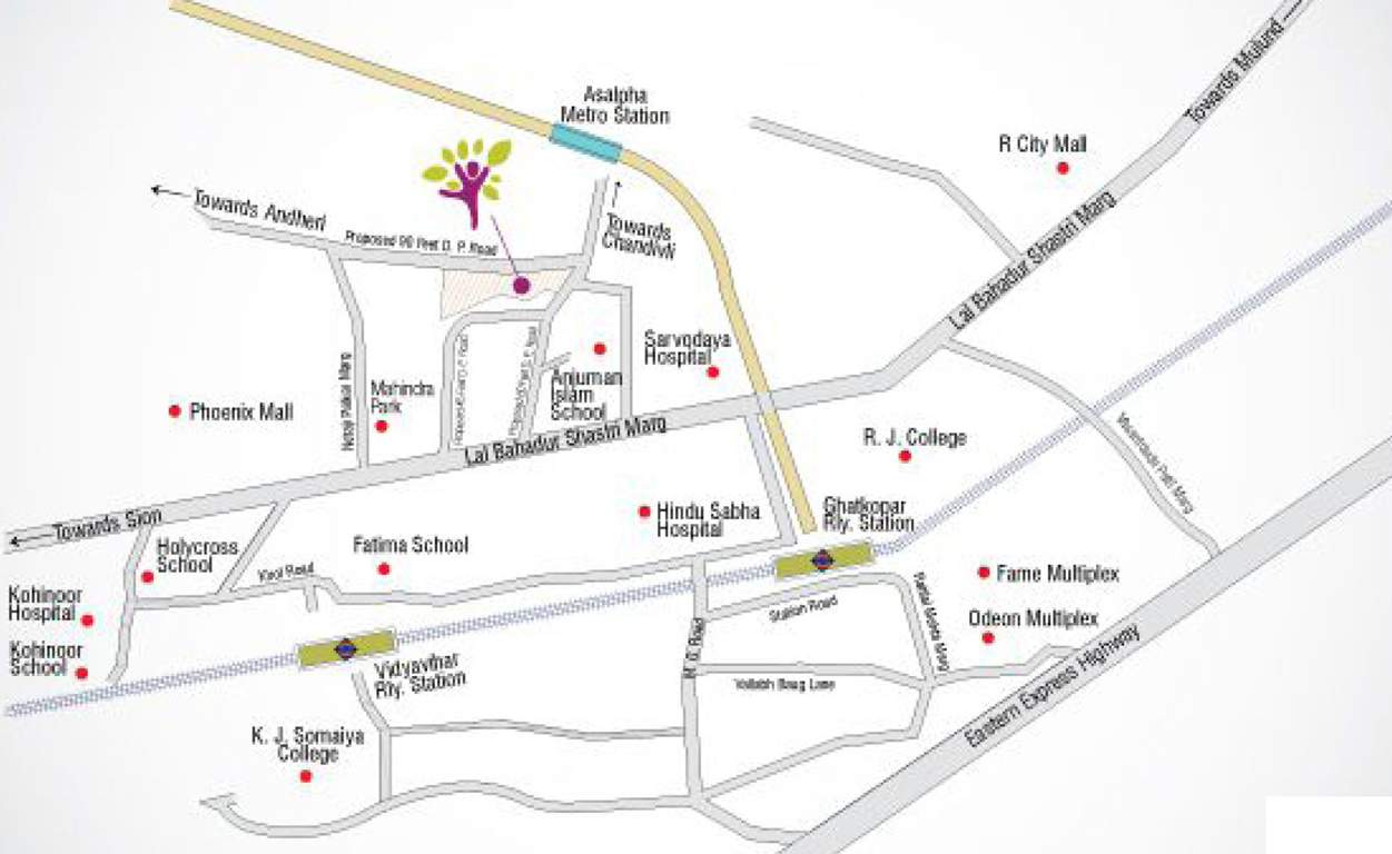 Images for Location Plan of Damji Shamji Tivon Park Wing G And H