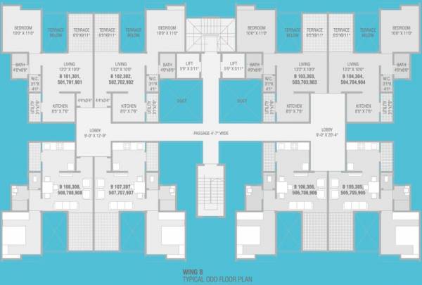 Images for Cluster Plan of Nivasa Udaan