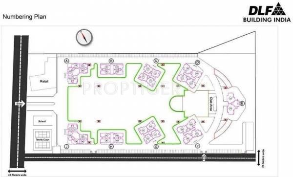 Images for Cluster Plan of DLF New Town Heights